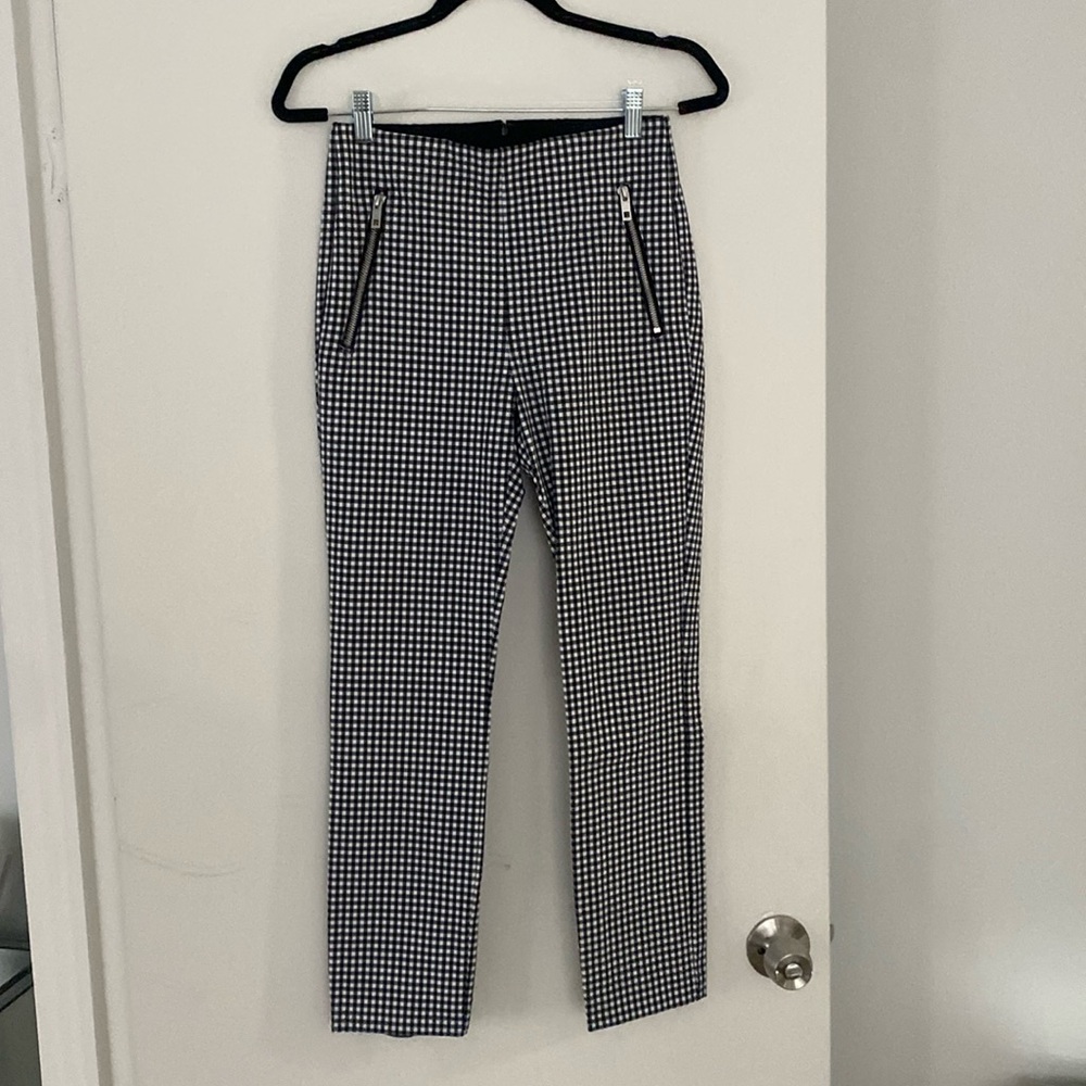 Checker Rag And Bone Stretchy Slacks - image 1